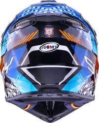 SUOMY X-WING MOTLEY KASK MAVİ SİYAH - Thumbnail