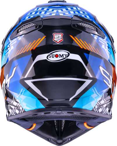 SUOMY X-WING MOTLEY KASK MAVİ SİYAH
