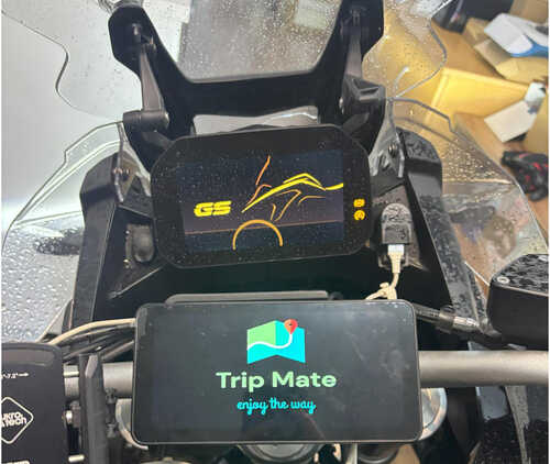TRIP MATE RIDE PLAY 6 BMW MOTOSİKLET CARPLAY