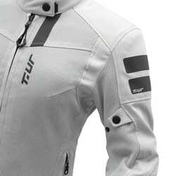 T.UR ELBA LADY YAZLIK KADIN CEKET BUZ MAVİSİ - Thumbnail