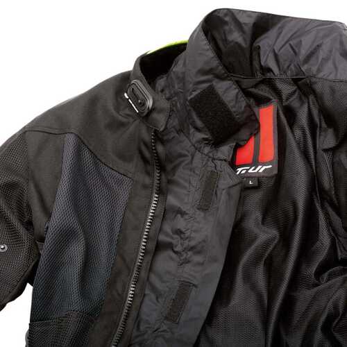  T.UR ETNA HYDROSCUD TOURING CEKET GRİ NEON SARI