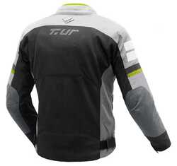 T.UR - T.UR ETNA YAZLIK TOURING CEKET SİYAH AÇIK GRİ (1)