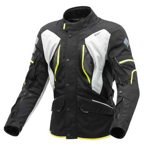 T.UR HIMALAYA HYDROSCUD® AA TOURING CEKET SİYAH AÇIK GRİ