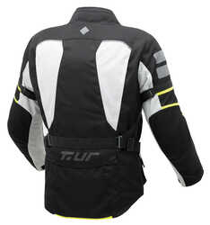 T.UR - T.UR HIMALAYA YAZLIK TOURING CEKET SİYAH AÇIK GRİ (1)