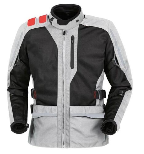 T.UR J-FOUR TOURING CEKET GRİ-KIRMIZI