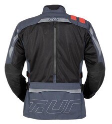 T.UR J-FOUR TOURING CEKET MAVİ-KIRMIZI - Thumbnail