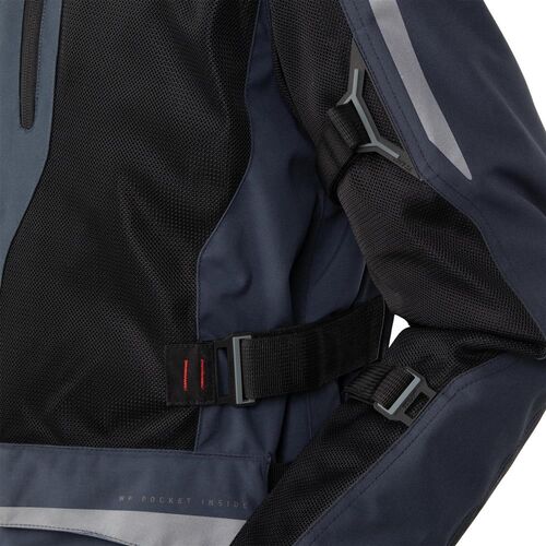 T.UR J-FOUR TOURING CEKET MAVİ-KIRMIZI