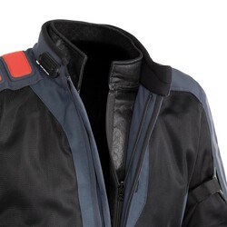 T.UR J-FOUR TOURING CEKET MAVİ-KIRMIZI - Thumbnail