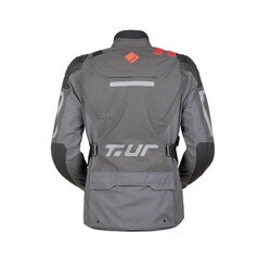 T.UR - T.UR J-ZERO LAMİNE TOURING CEKET GRİ (1)