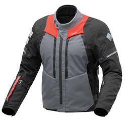 T.UR - T.UR NEVADA HYDROSCUD® AA TOURING CEKET KOYU GRİ KIRMIZI