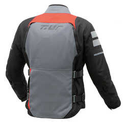 T.UR - T.UR NEVADA HYDROSCUD® AA TOURING CEKET KOYU GRİ KIRMIZI (1)