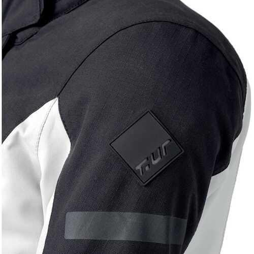 T.UR OVERCAST LAMİNE HYDROSCUD CEKET SİYAH BUZ GRİ