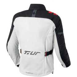 T.UR OVERCAST LAMİNE HYDROSCUD CEKET SİYAH BUZ GRİ - Thumbnail