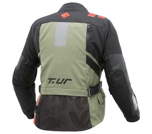 T.UR ROADBOOK HYDROSCUD® AA TOURING CEKET SİYAH YEŞİL