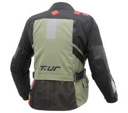 T.UR - T.UR ROADBOOK TOURING CEKET SİYAH YEŞİL (1)
