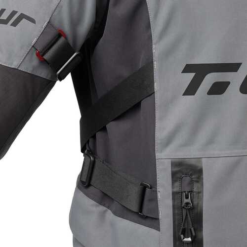 T.UR SUPERCELL LAMİNE HYDROSCUD CEKET ANTRASİT SİYAH