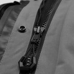 T.UR SUPERCELL LAMİNE HYDROSCUD CEKET ANTRASİT SİYAH - Thumbnail