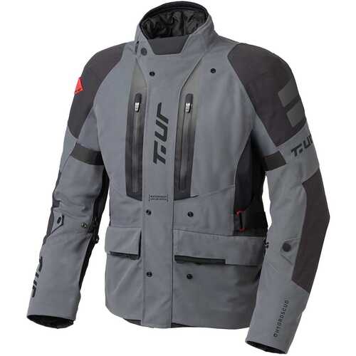 T.UR SUPERCELL LAMİNE HYDROSCUD CEKET ANTRASİT SİYAH