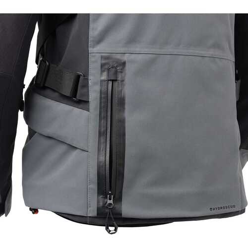 T.UR SUPERCELL LAMİNE HYDROSCUD CEKET ANTRASİT SİYAH