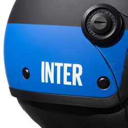 TUCANO URBANO EL JETTIN 6.0 YARIM KASK INTER NERAZZURRO MAT SİYAH - Thumbnail