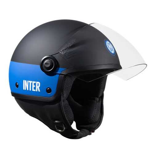 TUCANO URBANO EL JETTIN 6.0 YARIM KASK INTER NERAZZURRO MAT SİYAH