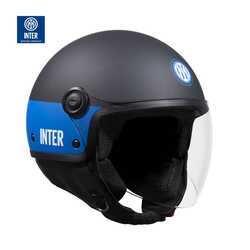 TUCANO URBANO - TUCANO URBANO EL JETTIN 6.0 YARIM KASK INTER NERAZZURRO MAT SİYAH