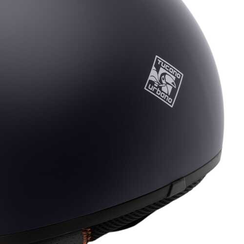 TUCANO URBANO EL JETTIN 6.0 YARIM KASK MAT MOR