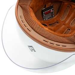 TUCANO URBANO EL JETTIN 6.0 YARIM KASK MILAN DEVIL İNCİ BEYAZI - Thumbnail