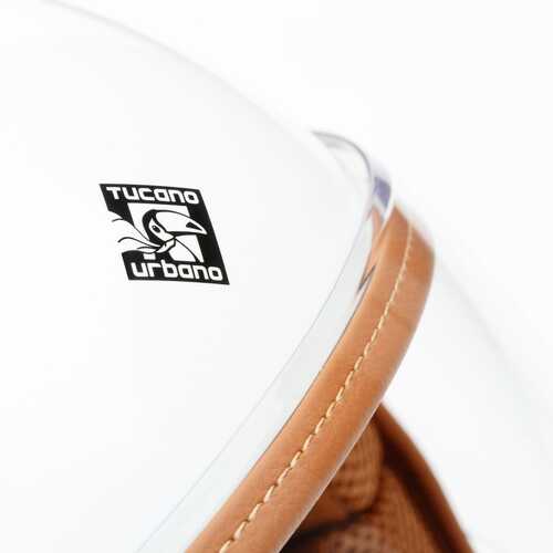 TUCANO URBANO EL JETTIN 6.0 YARIM KASK MILAN DEVIL İNCİ BEYAZI