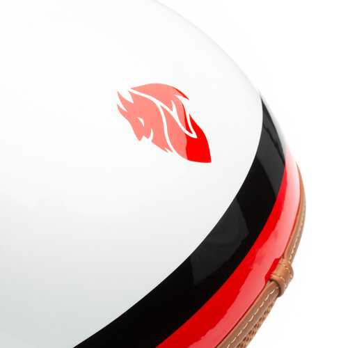 TUCANO URBANO EL JETTIN 6.0 YARIM KASK MILAN DEVIL İNCİ BEYAZI