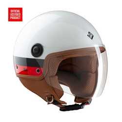 TUCANO URBANO - TUCANO URBANO EL JETTIN 6.0 YARIM KASK MILAN DEVIL İNCİ BEYAZI