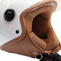 TUCANO URBANO EL JETTIN 6.0 YARIM KASK PARLAK İNCİ BEYAZI - Thumbnail