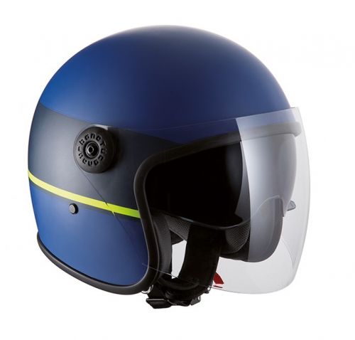 TUCANO URBANO EL JET YARIM KASK MAT MAVİ