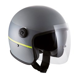 TUCANO URBANO - TUCANO URBANO EL JET YARIM KASK MAT GRİ