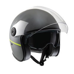 TUCANO URBANO EL JET YARIM KASK MAT GRİ - Thumbnail