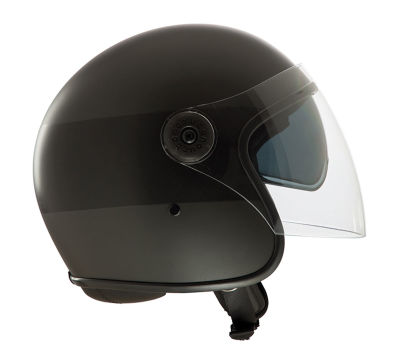 TUCANO URBANO EL JET YARIM KASK MAT KOYU GRİ