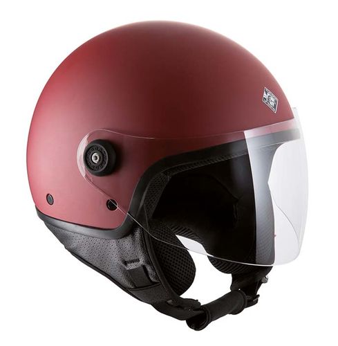 TUCANO URBANO EL JETTIN YARIM KASK MAT KIRMIZI