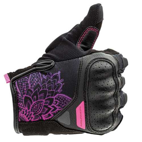 TUCANO URBANO STACCA LADY YAZLIK KADIN ELDİVEN SİYAH VIOLET