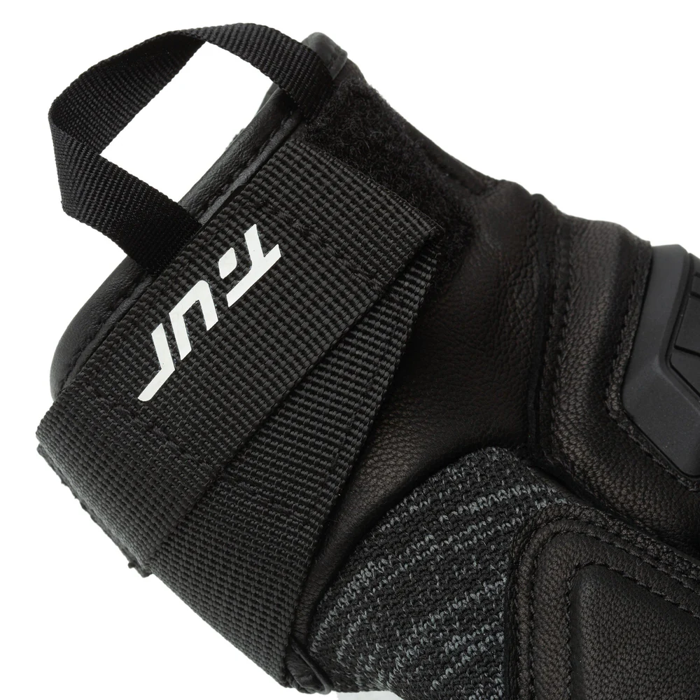 T.UR G-KNIT ELDİVEN SİYAH SARI - Thumbnail