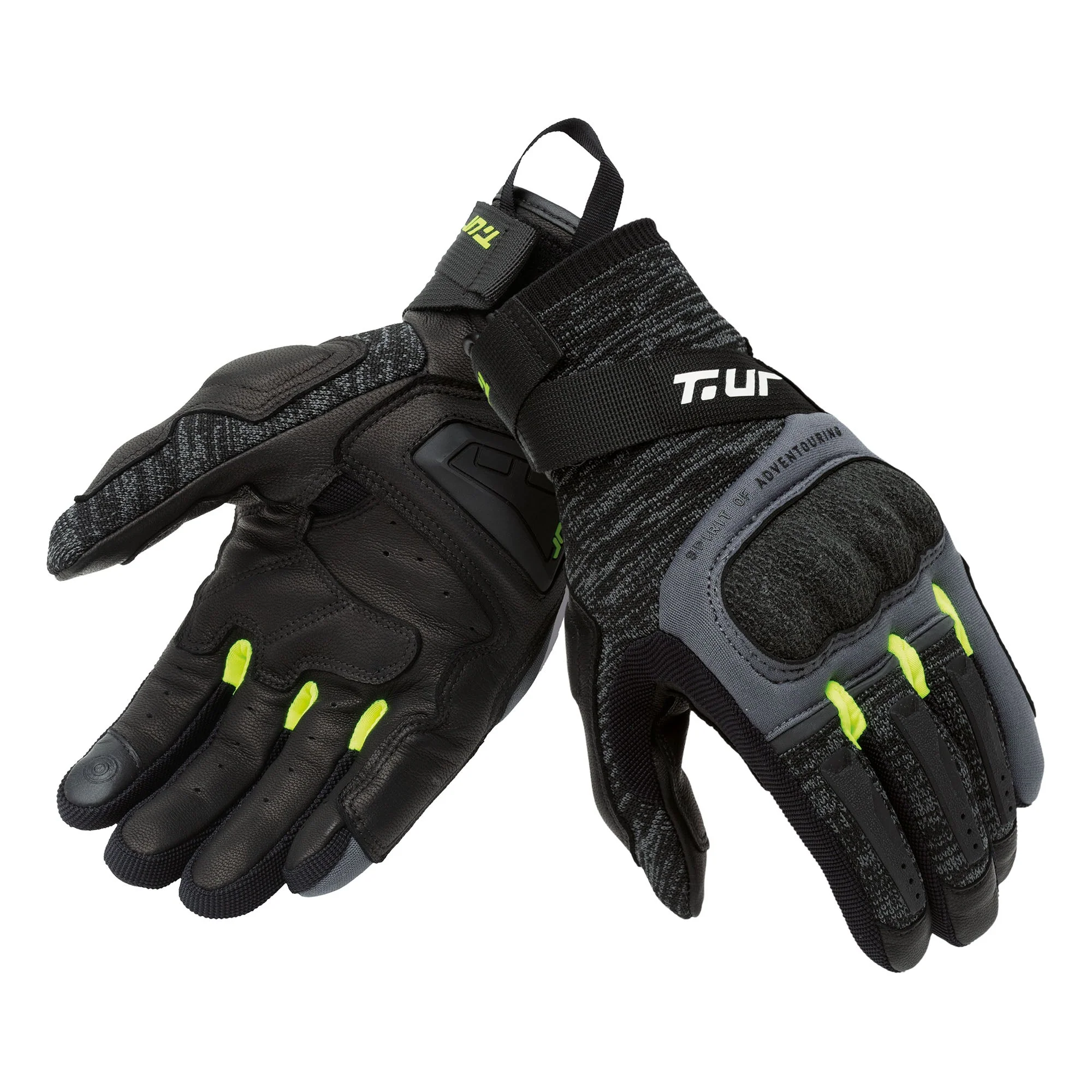 T.UR G-KNIT ELDİVEN SİYAH SARI