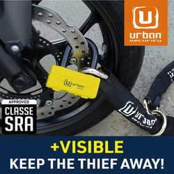 URBAN SECURITY UR74-120 13.5 MM 120CM KEMENT ZİNCİR KİLİT - Thumbnail