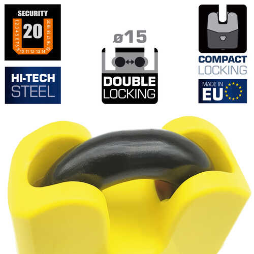 URBAN SECURITY 15MM SRA ÇOK AMAÇLI KİLİT U8K