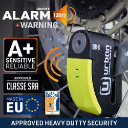 URBAN SECURITY - URBAN SECURITY 999 S.R.A SINIFI ALARMLI DİSK KİLİDİ 14mm PİM (1)