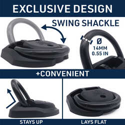 URBAN SECURITY ANCHOR ZEMİN BAĞLANTI APARATI UR55 - Thumbnail