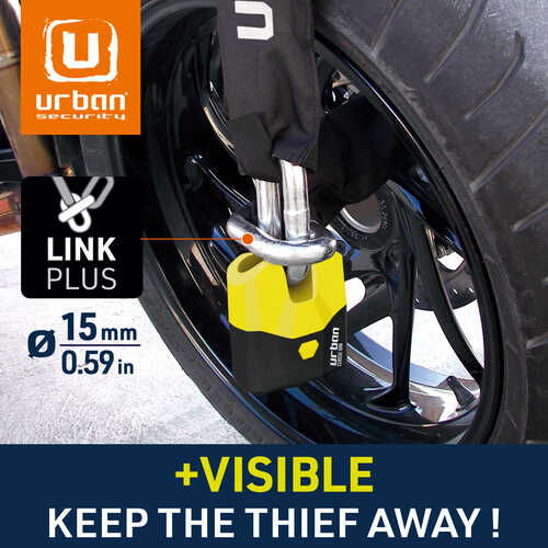 URBAN SECURITY U8K150 15MM SRA SINIFI ZİNCİR KİLİT