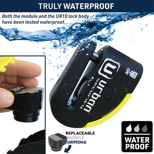 URBAN SECURITY UR10 SRA ALARMLI DİSK KİLİDİ