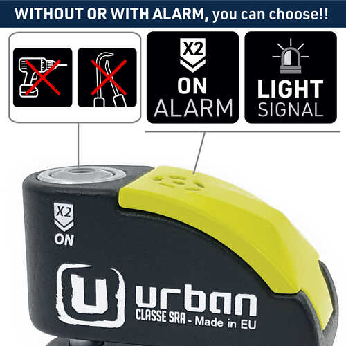 URBAN SECURITY UR10 SRA ALARMLI DİSK KİLİDİ