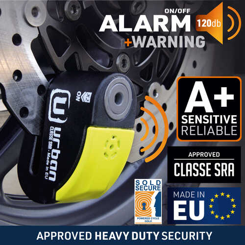 URBAN SECURITY UR10 SRA ALARMLI DİSK KİLİDİ