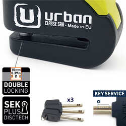 URBAN SECURITY UR10 SRA ALARMLI DİSK KİLİDİ - Thumbnail