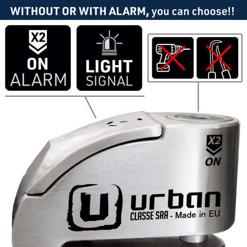 URBAN SECURITY UR14S S.R.A. SINIFI ALARMLI DİSK KİLİDİ 14mm PİM